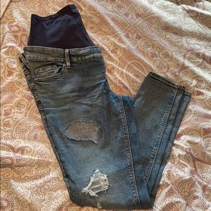Old Navy maternity jeans